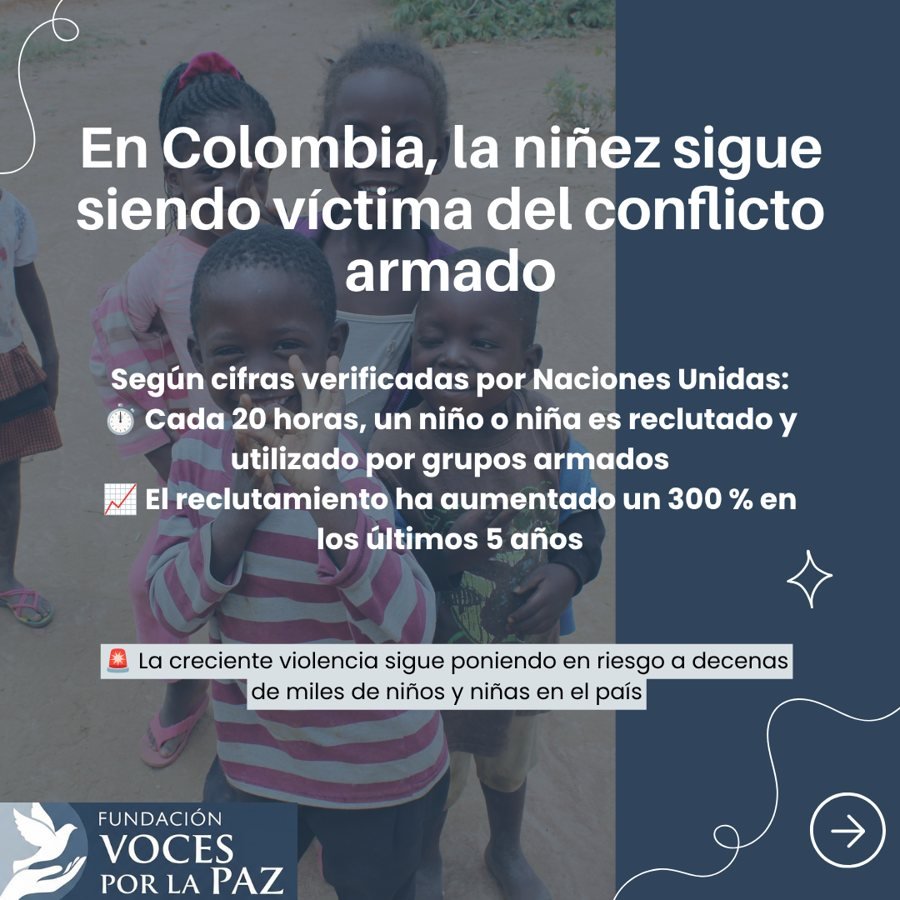 Publicación sobre niñez y conflicto armado